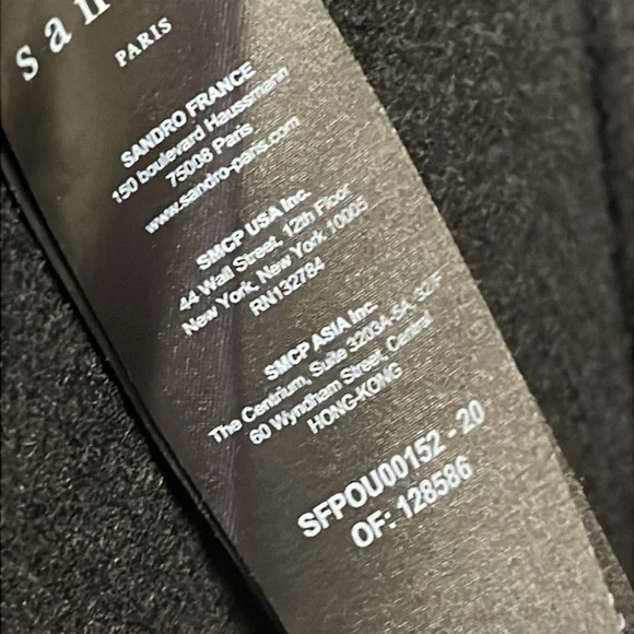 Sandro paris Madeen Pea Coat